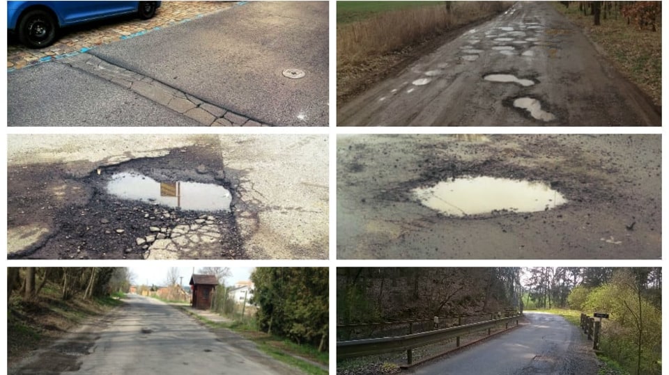 Reportáž - Výmoly napříč republikou
